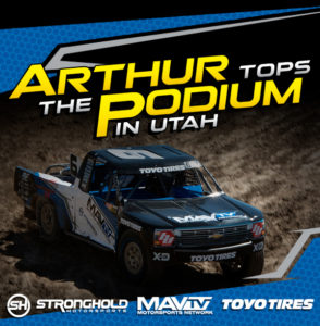 Arthur Tops the Podium in Utah | Stronghold Motorsports